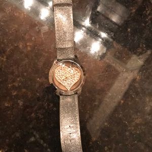 Guess heart face watch